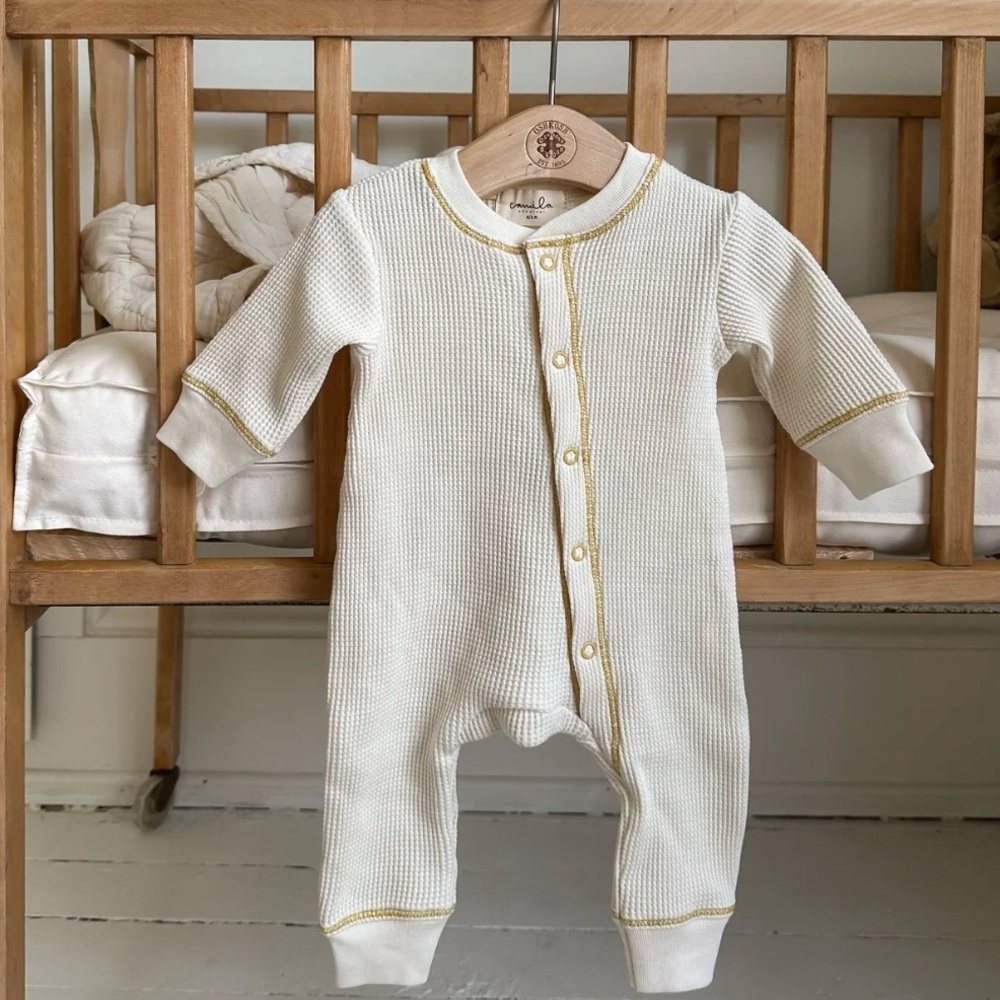 Camila & Company Waffle Thermal Pajamas